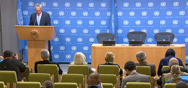 UN Press Corp Room